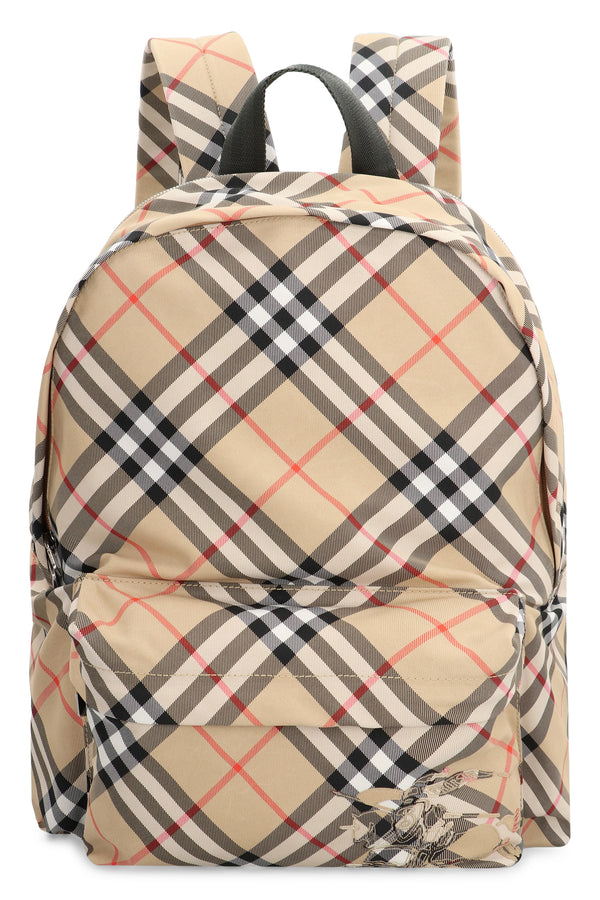 Printed nylon backpack-1