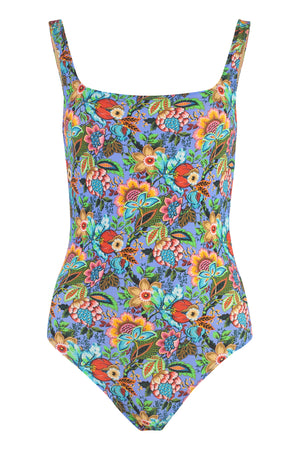 Printed one-piece swimsuit-0