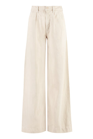 Pouty Prep Heel high-rise trousers-0