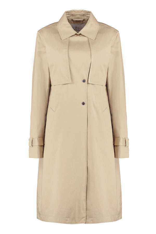 Havice cotton trench coat-0