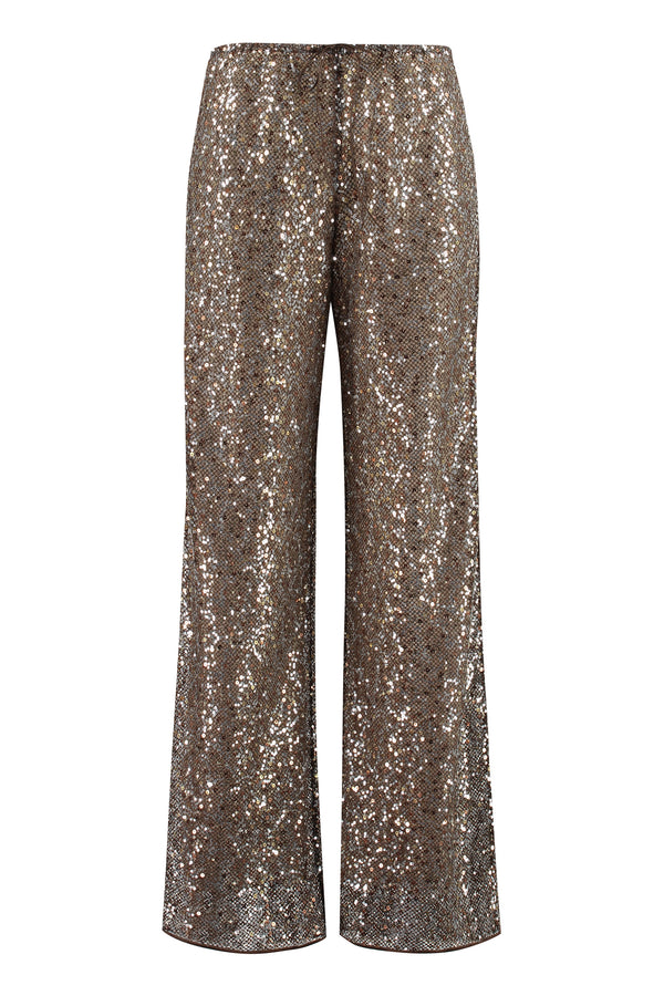 Netquins sequined trousers-0