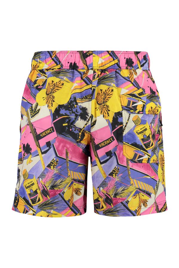 Printed swim shorts-1