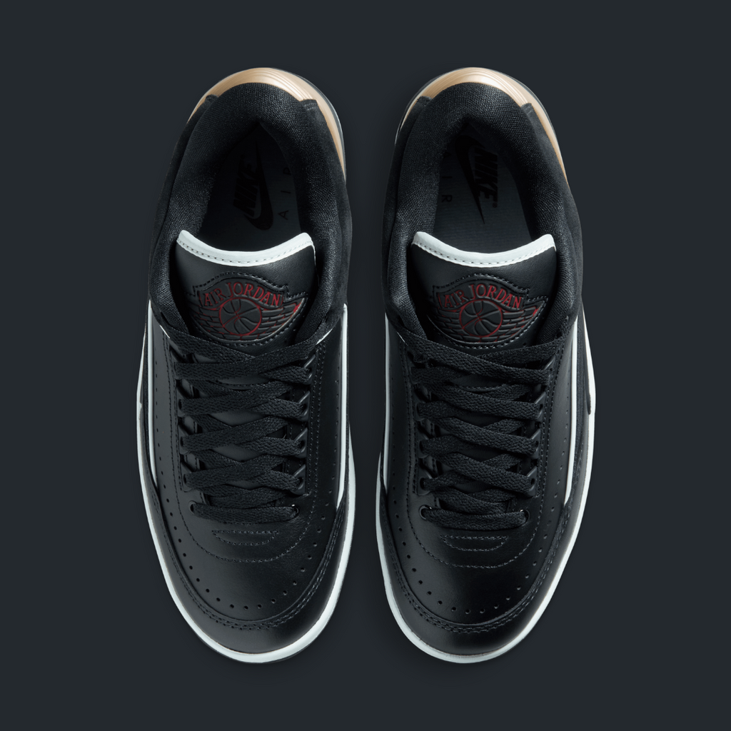 Women's Air Jordan 2 Retro Low "Black Varsity Red"