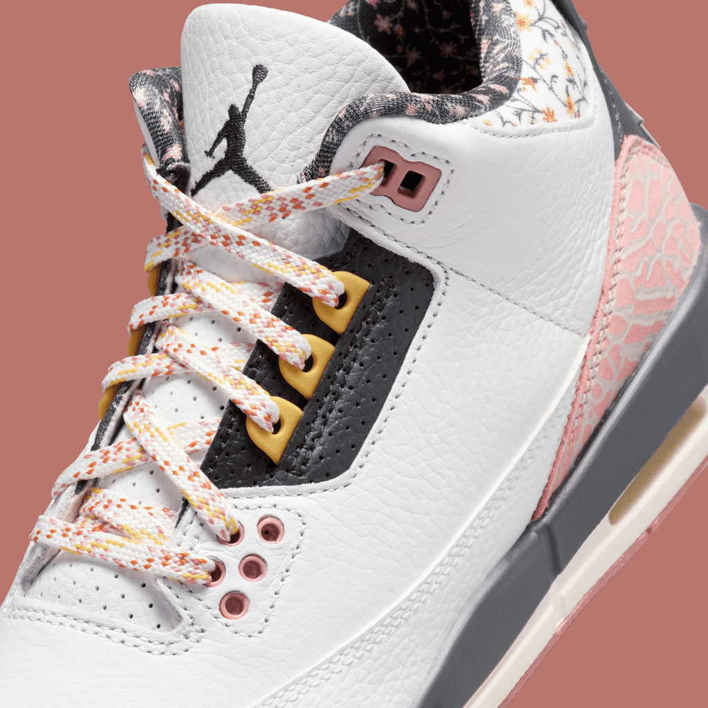 Kid's Air Jordan 3 Retro "Vintage Floral" Grade School