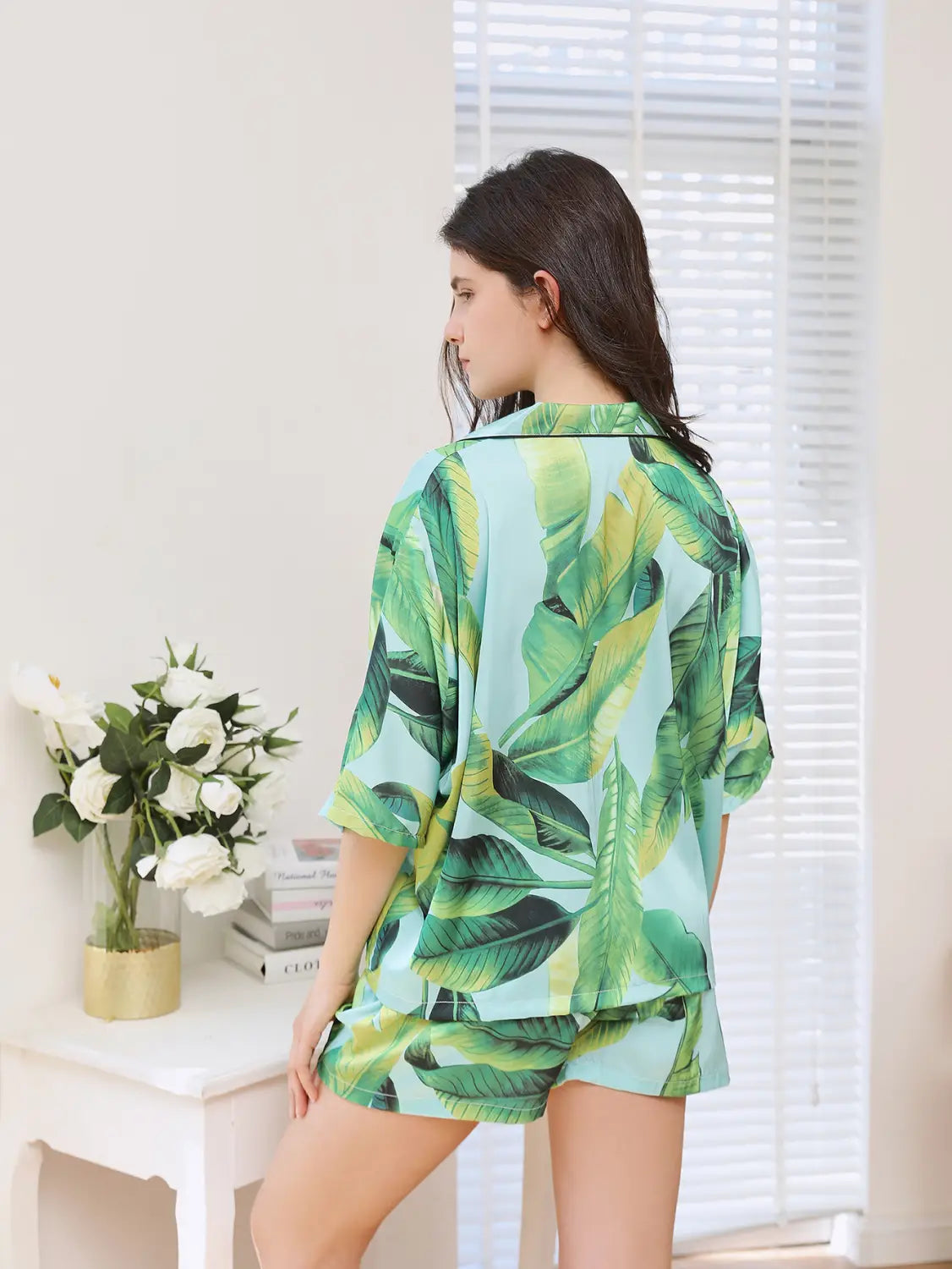 Tropical Print Lounge Set - Effortless Style, Endless Comfort