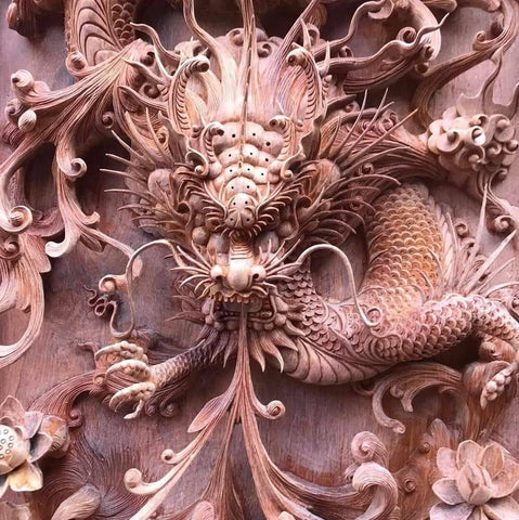 japanese-asia-dragon-wood-carving-statue-sculpture