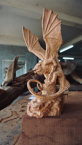 dragon-art-statue-western-style