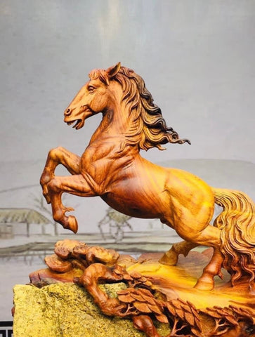 horse-sculpture-wood-carving-statue-art