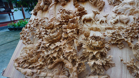 wooden-flower-art-sculpture