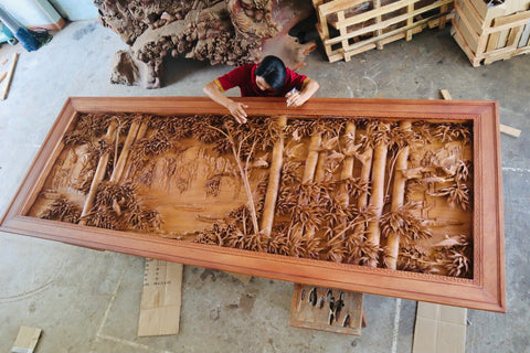 Wood-carving-wall-art-large-panel