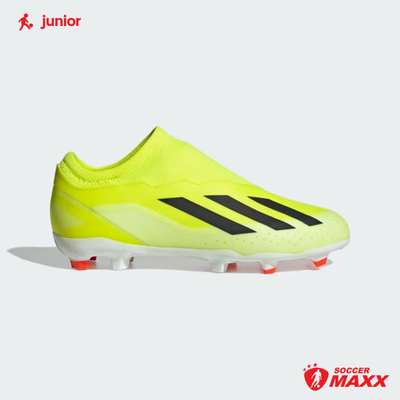 adidas Junior X Crazyfast Laceless League Firm Ground Cleats