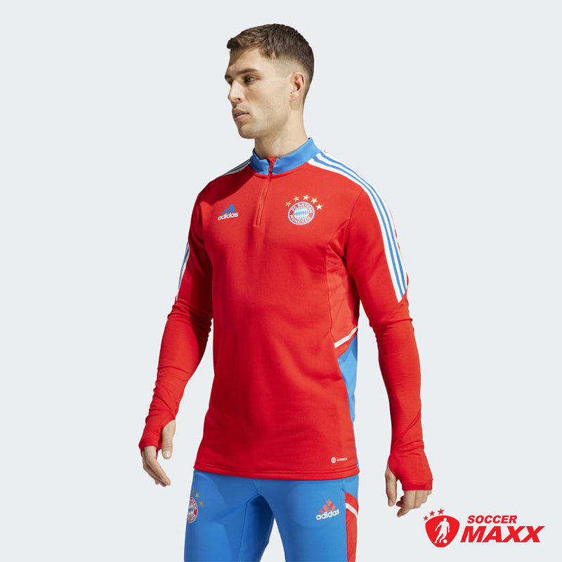 adidas FC Bayern Munich Men's 1/4-Zip Track Top – Soccer Maxx