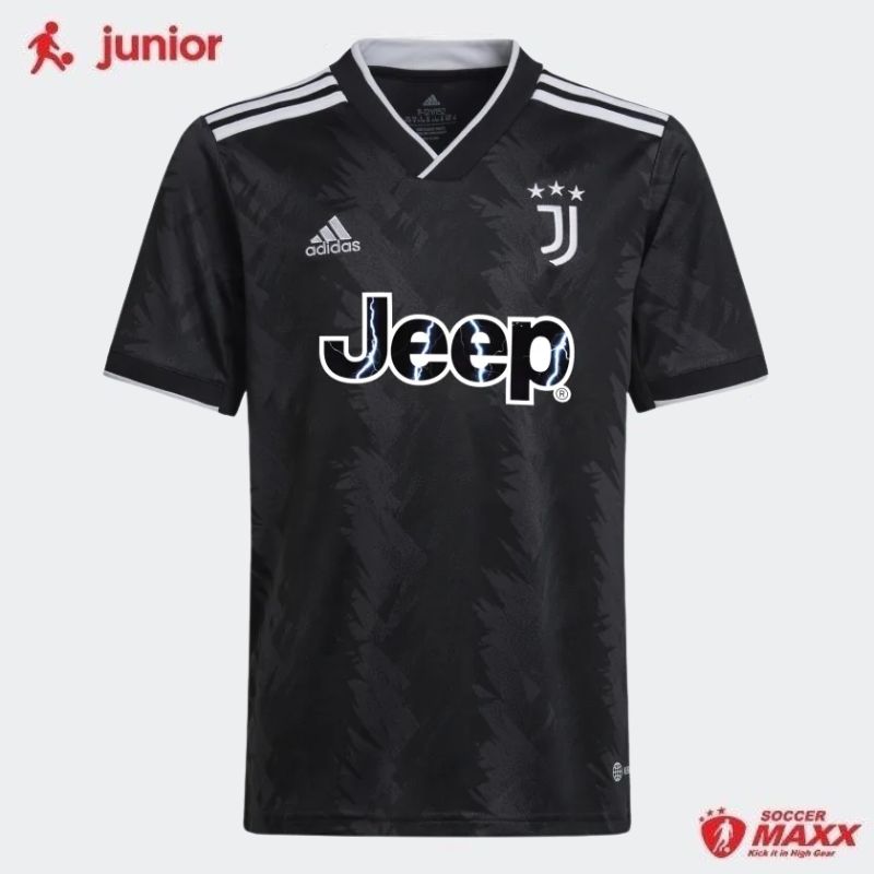 adidas Juventus 23/24 Home Jersey - Black / White