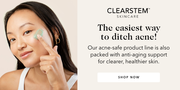 The easiest way to ditch acne! Our acne-safe product line is also packed with anti-aging support for clearer, healthier skin. Shop now!