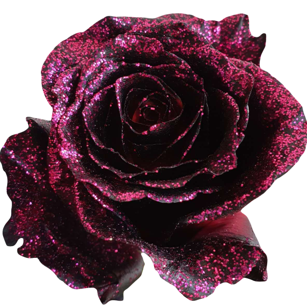 Belle Fleuriste - 🖤Good Morning🖤 Our black glitter roses are so sparkly🤩  Who else is a black lover?🌹🖤