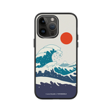 RHINOSHIELD X I Love Doodle Phone Case - Cat Landscape - Waves