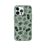RHINOSHIELD | Star Wars SolidSuit iPhone 14 Pro Max Case - Chibi black and white patterns