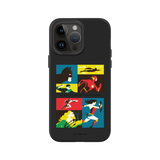 RHINOSHIELD | Warner Bros. 100th Anniversary SolidSuit iPhone 14 Pro Max Case - Warner Bros. Heroes - Justice League