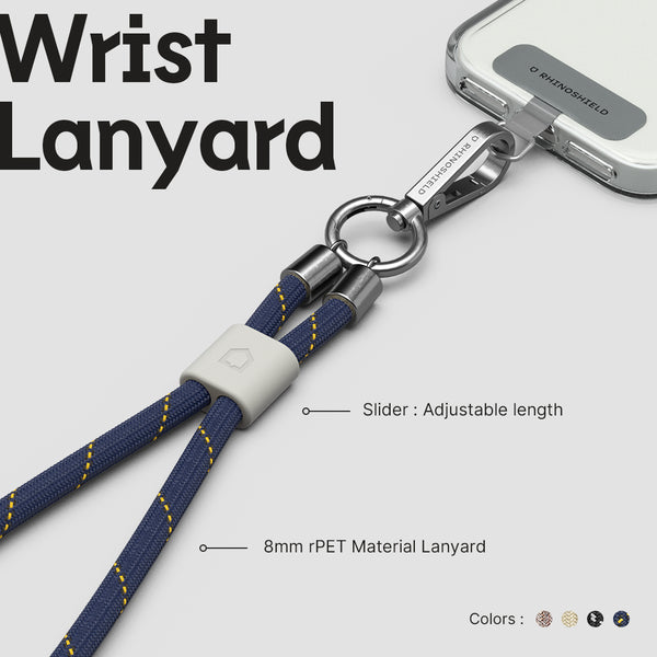 rhinoshield phone strap- braided wrist lanyard for phone 