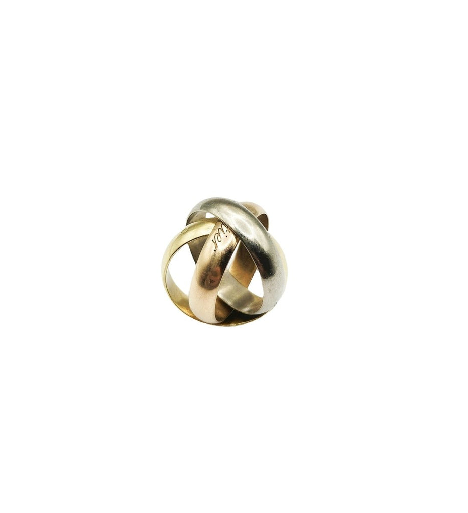 Gold and Diamond Alliance Ring