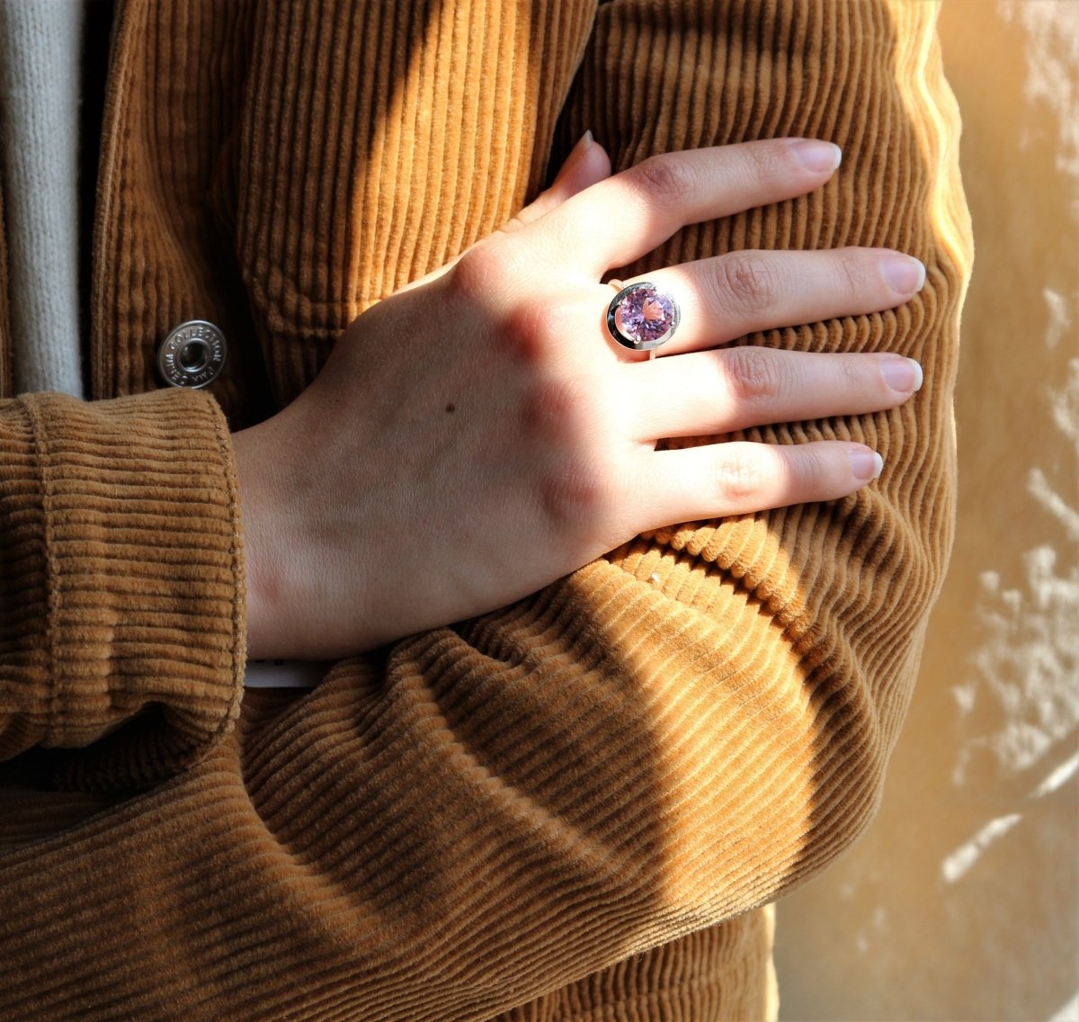 Bague Etoile Sublime Mauboussin or blanc et diamants Castafiore