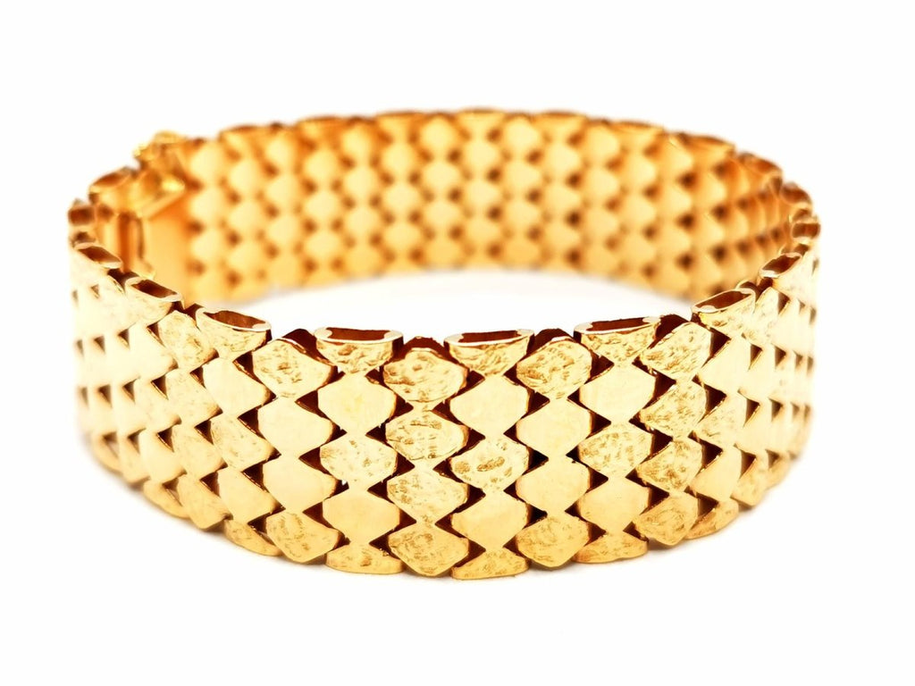 HERMÈS “Anchor Chain” bracelet in yellow gold – Castafiore