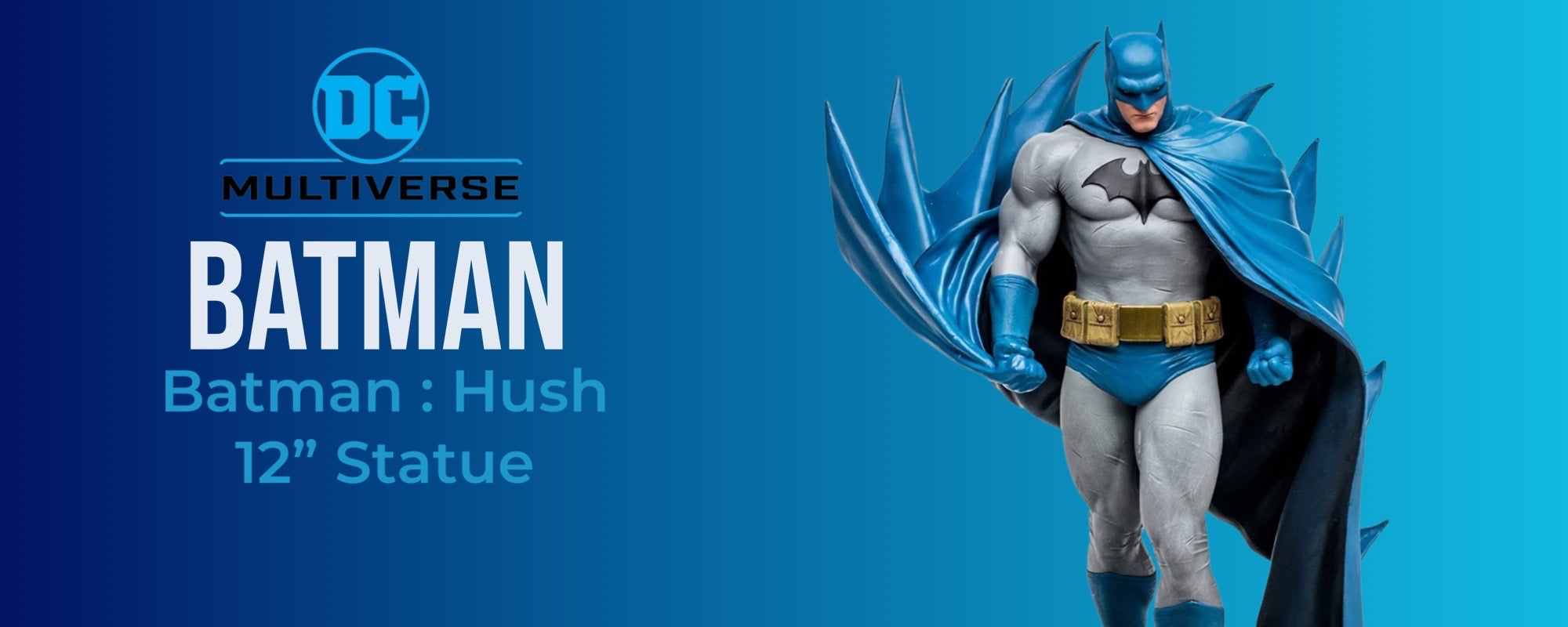 The New McFarlane Toys DC Multiverse Batman Hush 12 Inch Tall PVC Stat –  Heretoserveyou