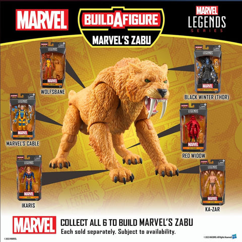 Marvel Zabu Build-a-figure