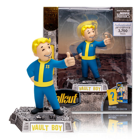 Vault Boy (Fallout) Movie maniacs 6-Inch Posed Figure