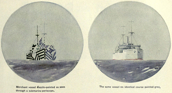 Dazzle Ship Camouflage Demonstration