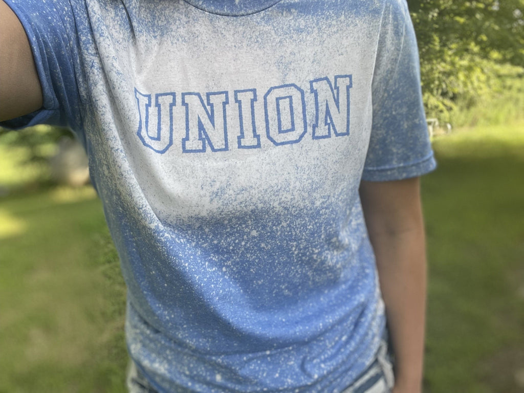 Union County Braves Unisex Short Sleeve Bleached Tee RTS – The