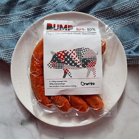 Package of chorizo sausage