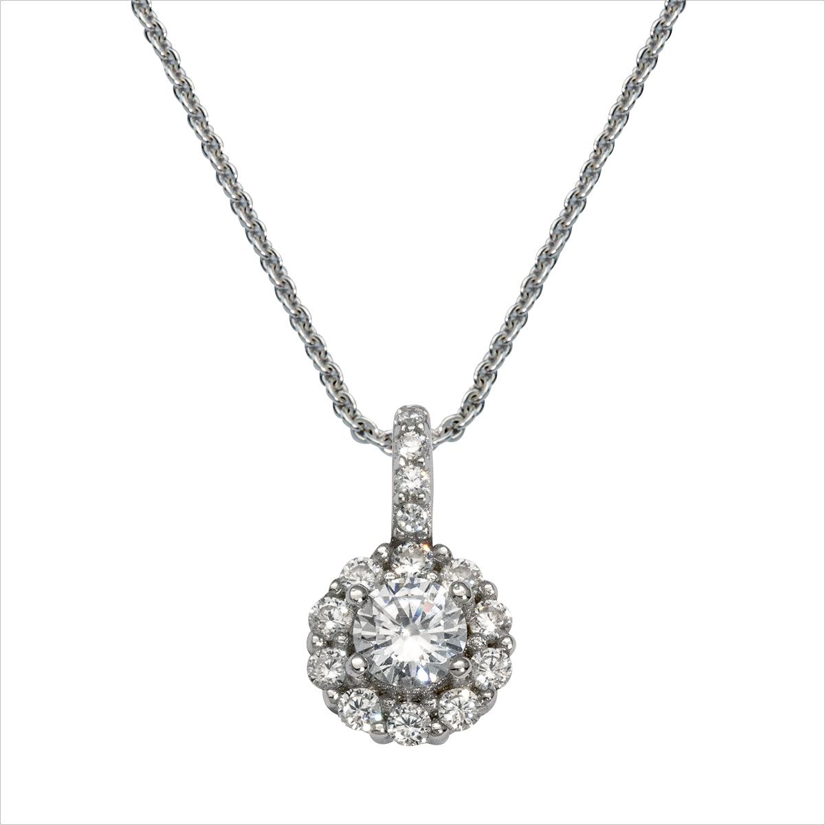 Auranto-Silver necklace 8.5mm | CRYSTAL UNTERBERGER