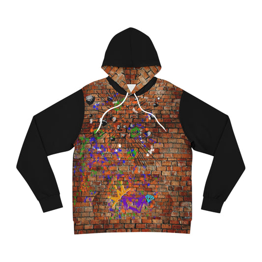 All Over Graffiti Crowns Hoodie