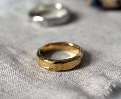 ethical gold wedding band