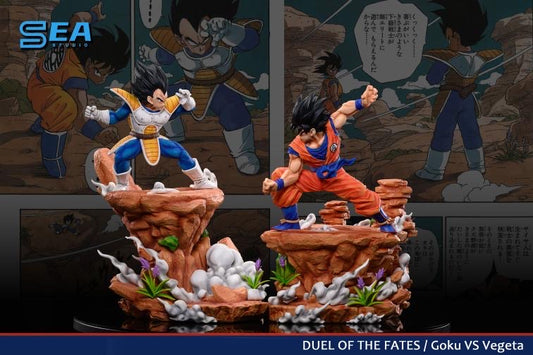 Dragon Ball - Last Sleep studios Majin Vegeta vs SS2 Goku – DaWeebStop