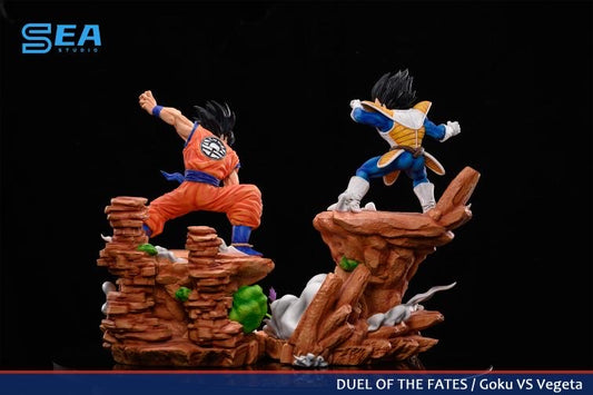 Dragon Ball Z: SS2 Goku Vs Majin Vegeta Statue - Spec Fiction Shop