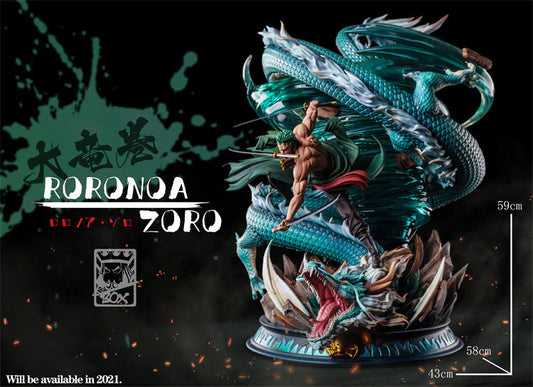 Zoro - One Piece - Di Tai She Zoro - 1/4 - Statue résine
