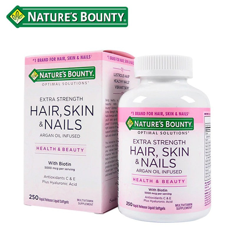 Viên Uống Nature's Bounty Hair Skin & Nails (250v)