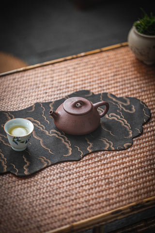 chinese-tea-set-on-bamboo-table