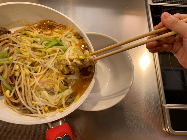 簡単レシピ：ユッケジャンスープ麺｜スーパー麺を使った、時短・簡単 グルテンフリー麺料理