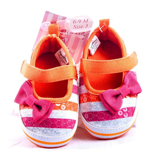 Girl's Stepping Stones Shoes with Bow – Madison Kids