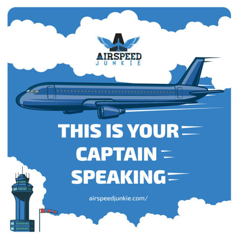 Airspeed Junkie sticker