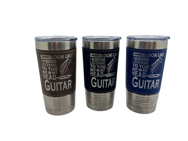 Personalized Guitar Tumbler Electric Guitar Tumbler Guitar Lover Gifts For  Guita