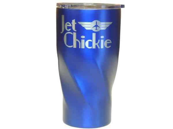 Blue 20oz Stainless Steel Travel Mug 20oz from Flight Fuel. – Flight Fuel  Coffee