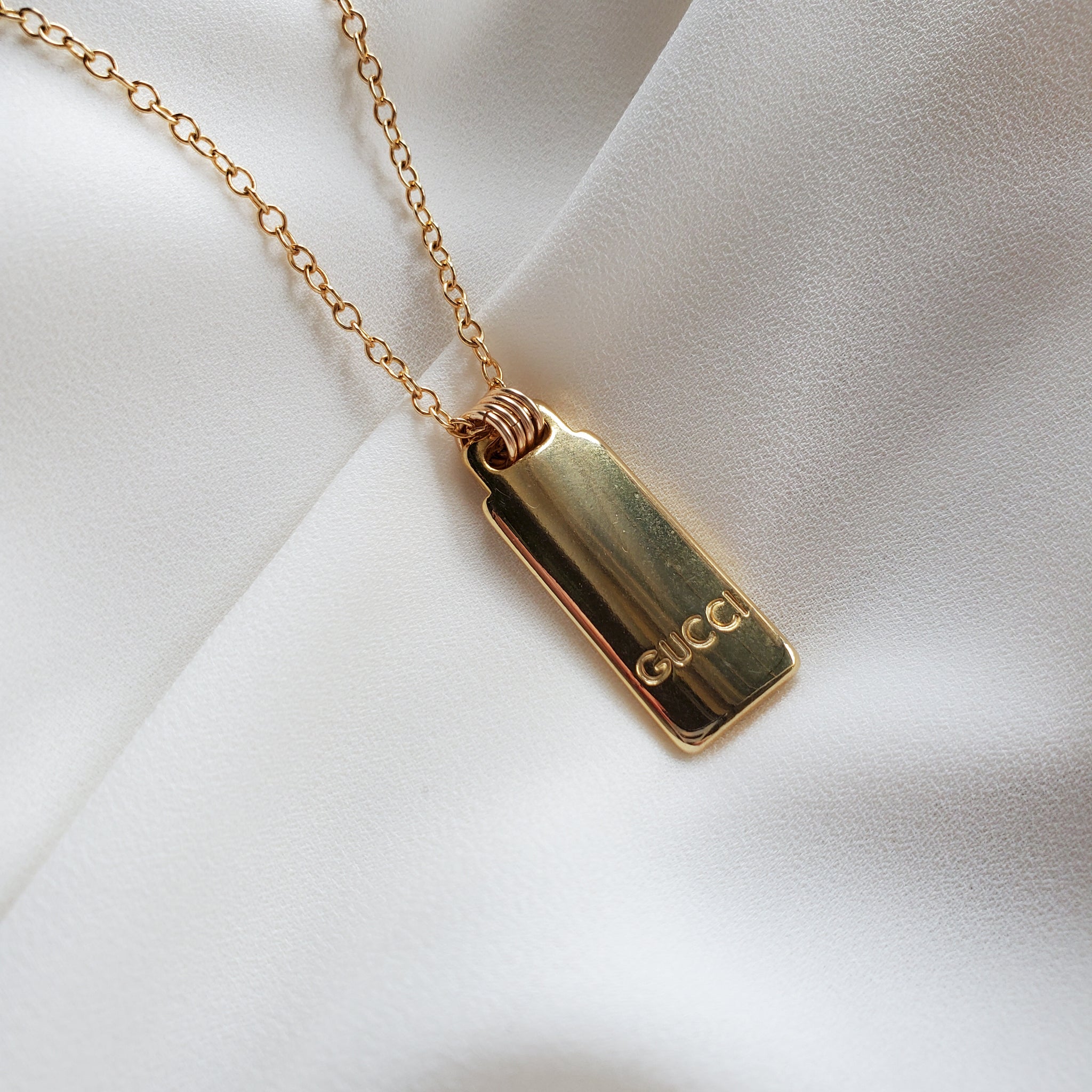 gucci zipper necklace