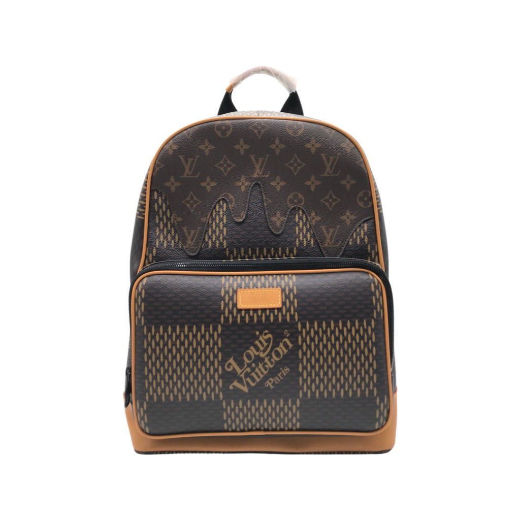 louis vuitton tan backpack