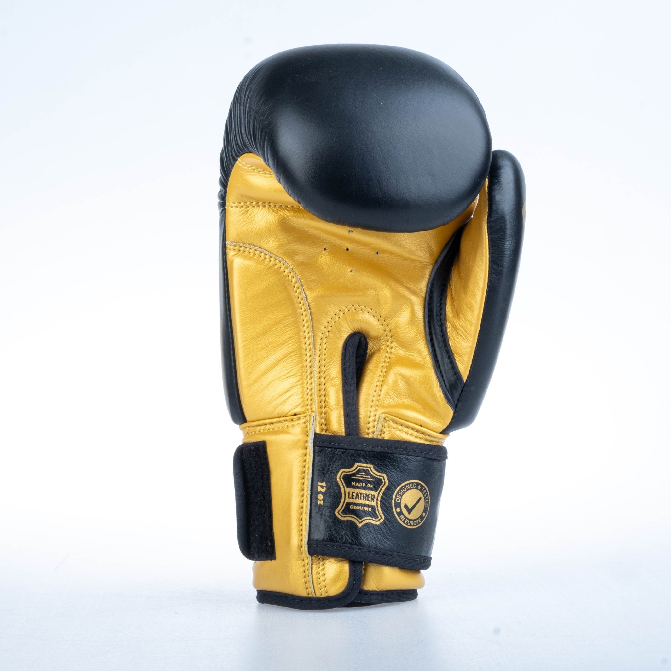 Case®  Yellow and Black Leather Work Gloves –