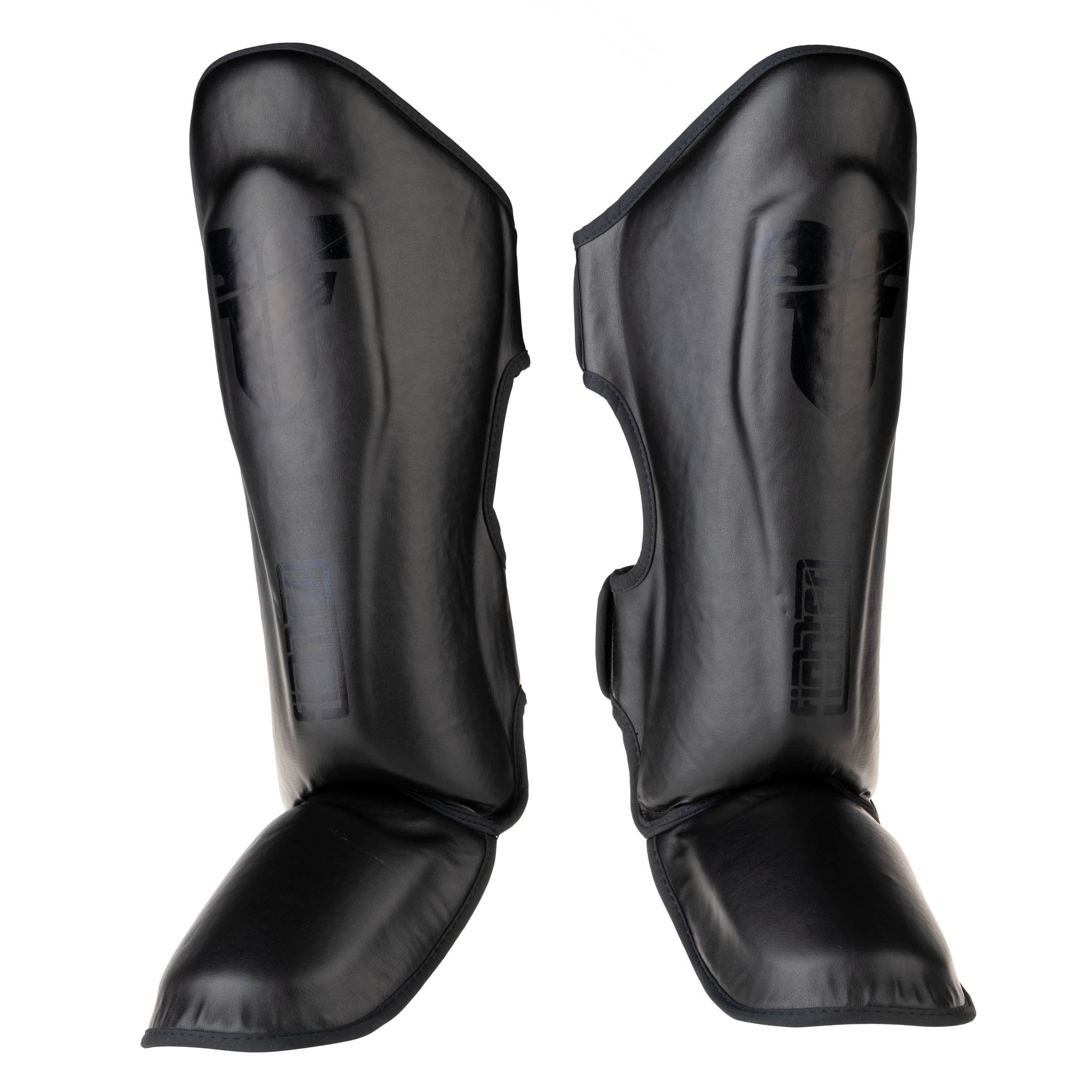 Fighter Shinguards Thai Classic - matt black - Fighter Sports Gear product image