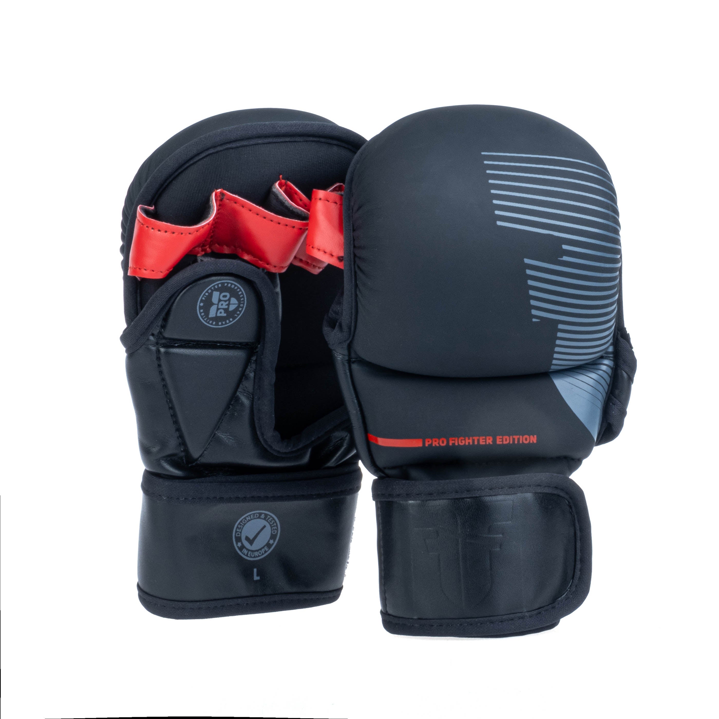 Guantes Boxeo Pro Fight Negro 16 Oz - GU-350-16 